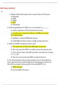 EMT FINAL REVIEW QUESTIONS AND ANSWERS 