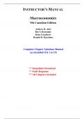 Solutions for Macroeconomics, 9th Canadian Edition Abel (All Chapters included)