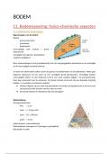Samenvatting- inleiding tot milieutechnologie- Bodem - Prof. Gemoets
