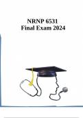 NRNP 6531 Final Exam Compilation For 2024 (Score 100%)
