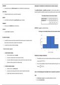 Class notes Statistics and Probability 