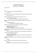 Aantekeningen college 9: spijsvertering. Medische (patho)fysiologie II