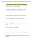 Portage Learning- BIOD 151 Exam 1 Questions & Answers 2024 A+