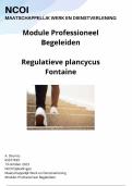 Drie geslaagde voorbeeld modulen Professioneel Begeleiden NCOI - Plancyclus Fontaine 