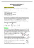 VWO5 NOVA SCHEIKUNDE SAMENVATTING HFST 11: Reactiemechanismen
