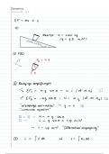 Dynamics course notes (WB1135) 