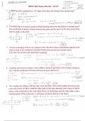 Physics 1401 Exam 2 guide SOLUTIONS