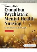 Test Bank For Varcarolis Canadian Psychiatric Mental Health Nursing 3rd Edition By Pollard 2023 |TEXTBOOK