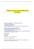  CSMLS MLA Study Set questions and answers well illustrated.