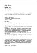 COMPLETE Police Powers Applied Law Document Year 2