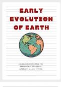 Early Evolution of Earth - Essentials of Geology (11th ed)