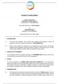 CONTRACT OF EMPLOYMENT OF J NAIDOO