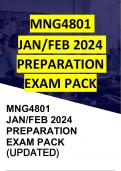 MNG4801 EXAM PACK 2024 (UPDATED)