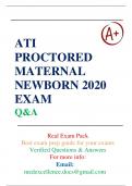 New File Update: ATI Proctored Exam Maternal Newborn CMS 2023/24 With NGN Questions and Answers