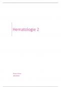 samenvatting hematologie 2