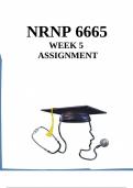 NRNP 6665 Week 5 Assignment; Patient Education for Children and Adolescents 2024