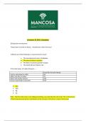 MANCOSA economics 1B KCQ  1 answers