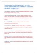 DLM(ASCP) EXAM 2024 UPDATE ACTUAL  EXAM QUESTIONS AND CORRECT ANSWERS  ALREADY GRADED A+. 