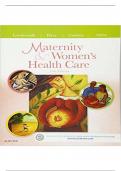 Maternity and women s health care 11th edition lowdermilk test bank