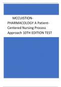 PHARMACOLOGY A PatientCentered Nursing Process  Approach 10TH EDITION