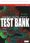 Test Bank For Kuby Immunology Covid-19 & Digital Update - Eighth Edition ©2023 All Chapters - 9781319440930