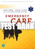 Test Bank For Emergency Care 14th Edition All Chapters - 9780135379134