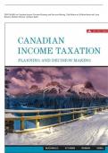 TEST BANK for Canadian Income Taxation Planning and Decision Making, 25th Edition by William Buckwold, Joan  Kitunen, Matthew Roman, Abraham Iqbal