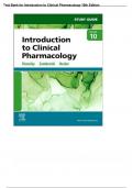 Test Bank for Introduction to Clinical Pharmacology 10th Edition By Constance Visovsky, Cheryl Zambroski, Shirley Hosler Chapter 1-20: Introduction to Clinical Pharmacology 10th Edition:  Guaranteed A+ Score Guide: Updated Solution