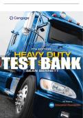 Test Bank For Heavy Duty Truck Systems - 7th - 2020 All Chapters - 9781337787109