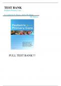Test Bank For Pediatric Primary Care,6th Edition by Catherine E. Burns, Ardys M. Dunn||ISBN NO:10,032324338X||ISBN NO:13,978-0323243384||All Chapters||Complete Guide A+