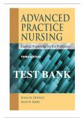 Test Bank for Advanced Practice Nursing: Essential Knowledge for the Profession 3rd Edition by Susan M. DeNisco, ISBN NO: 9781284072570 Chapters 1-79  | Complete Guide A+