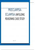 PREECLAMPSIA-ECLAMPSIA UNFOLDING REASONING CASE STUDY
