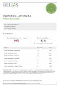 RELIAS Dysrhythmia - Advanced A Clinical Assessment 2024 QUESTIONS & ANSWERS ( A+ GRADED 100% VERIFIED)