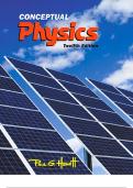 Conceptual Physics 12th Edition Hewitt 