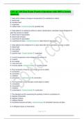 CSN AC 110 Esco Exam Practice Questions with 100% Correct Answers