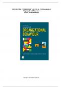 TEST BANK& INSTRUCTOR’S MANUAL FOR Essentials of  Organizational  Behaviour  Third Canadian Edition