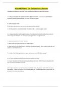 ASDA NBDE Part II Test G s Questions & Answers
