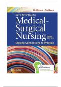 Test Bank For Davis Advantage for Medical-Surgical Nursing: Making Connections to Practice Third Edition||ISBN NO-10,1719647364||ISBN NO-13,978-1719647366||All Chapters||Complete Guide A+..........@Recommended                        