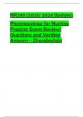 NR293  PharmacoloGY