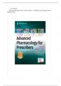 Test Bank: Advanced Pharmacology for Prescribers 1st Edition Luu Kayingo Latest Edition, 2024