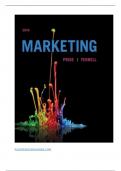 Solution Manual for Marketing 2018, 19th Edition, William M. Pride, O. C. Ferrell