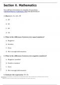 ATI TEAS 6 EXAM STUDY GUIDE 2024/ ALL QUESTIONS AND ANSWERS