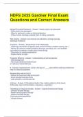 HDFS 2433 Gardner Final Exam Questions and Correct Answers (2)