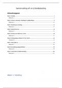 Samenvatting en hoorcollege en werkgroep aantekeningen Erf- en Schenkbelasting 2023