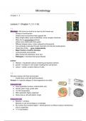 Summary Brock Biology of Microorganisms, Global Edition -  Microbiology (AB_1276) (1,4)