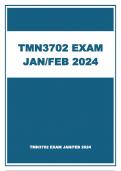 TMN3702 EXAMINATION (SUP) ANSWERS  JAN/FEB 2024