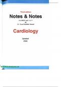 notes and notes cardiology mrcp part 1
