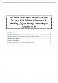Test Bank for Lewis Medical-Surgical Nursing, 12th Edition by Mariann M. Harding, Jeffrey Kwong, Debra Hagler Chapter 36-40