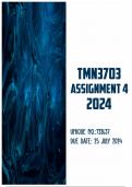 TMN3703 Assignment 4 2024
