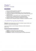 Ch 7 Organizational Behavior - Organizational Human Resources (OHR) (CAB1)